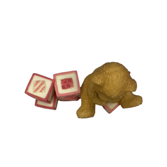 Cherished Teddies Enesco  I Love Bears 902950 Mini Bear Figure NEW NIB 1996 - Picture 6 of 9